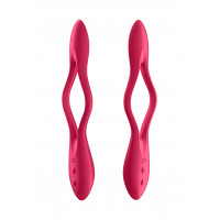Універсальний вібратор (ерекційне кільце), що гнеться Satisfyer Elastic Joy червоний
