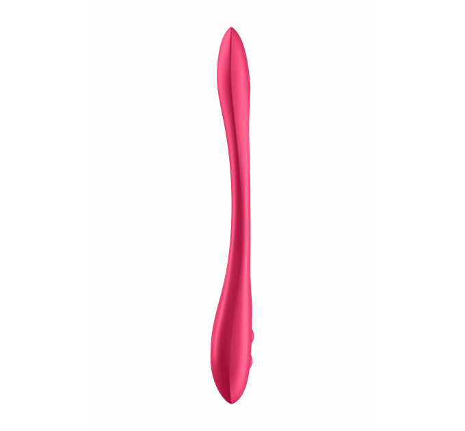 Універсальний вібратор (ерекційне кільце), що гнеться SATISFYER ELASTIC JOY RED