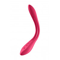 Універсальний вібратор (ерекційне кільце), що гнеться Satisfyer Elastic Joy червоний