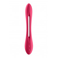 Універсальний вібратор (ерекційне кільце), що гнеться Satisfyer Elastic Joy червоний