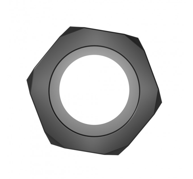 Кільце ерекційне Chisa GK Power Nust Bolts Cock Ring у вигляді болта, чорне