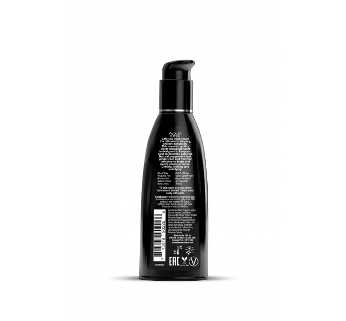 Лубрикант охлаждающий на водной основе WICKED AQUA CHILL 60ML
