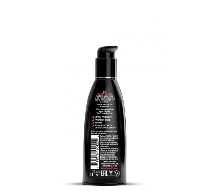 Лубрикант WICKED со вкусом освежающего арбуза 60 ML