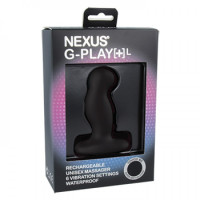 Масажер простати з вібрацією NEXUS-G-PLAY PLUS large BLACK