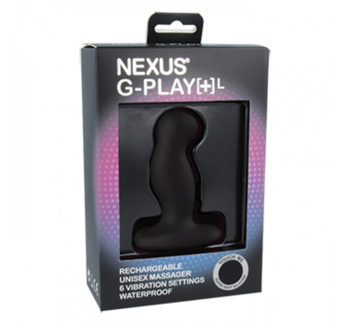 Масажер простати з вібрацією NEXUS-G-PLAY PLUS large BLACK