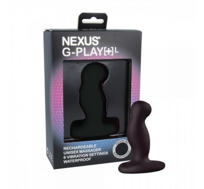 Масажер простати з вібрацією NEXUS-G-PLAY PLUS large BLACK