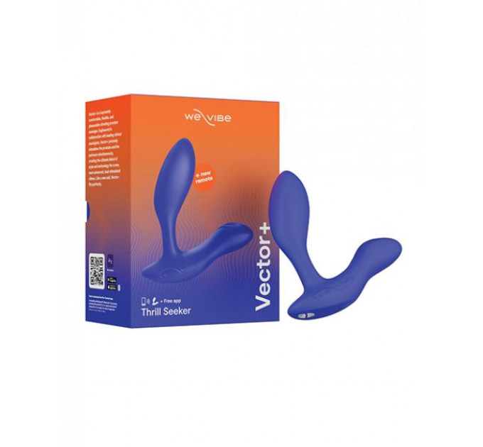 Масажер простати WE-VIBE Royal Blue+ з пультом керування