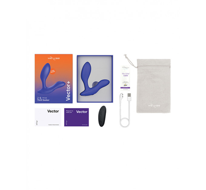 Масажер простати WE-VIBE Royal Blue+ з пультом керування
