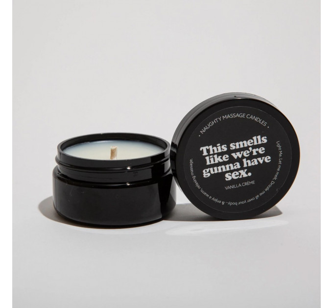 Массажная свеча мини с ароматом ванильного крема This Smells Like Sex 50g