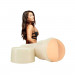 Мастурбатор анус в колбе Fleshlight Eva Lovia киберкожа, бежевый