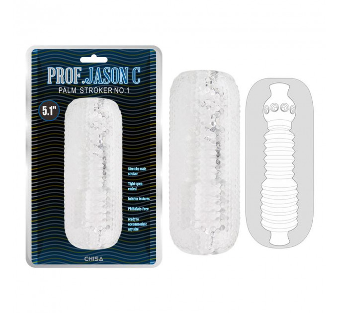 CH38260 Мастурбатор Chisa Prof.Jason C Palm Stroker No.2 Clear
