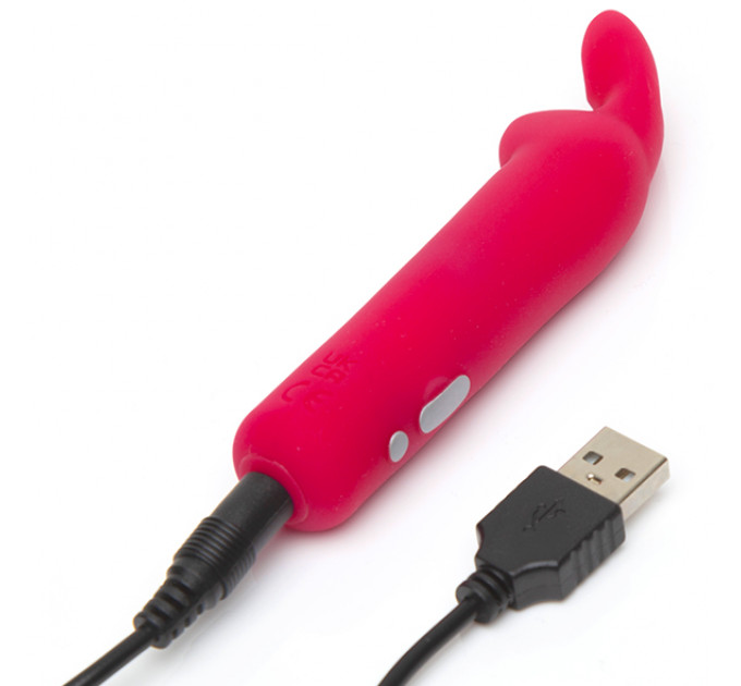 Мини вибратор Happy Rabbit Rechargeable Bullet Pink