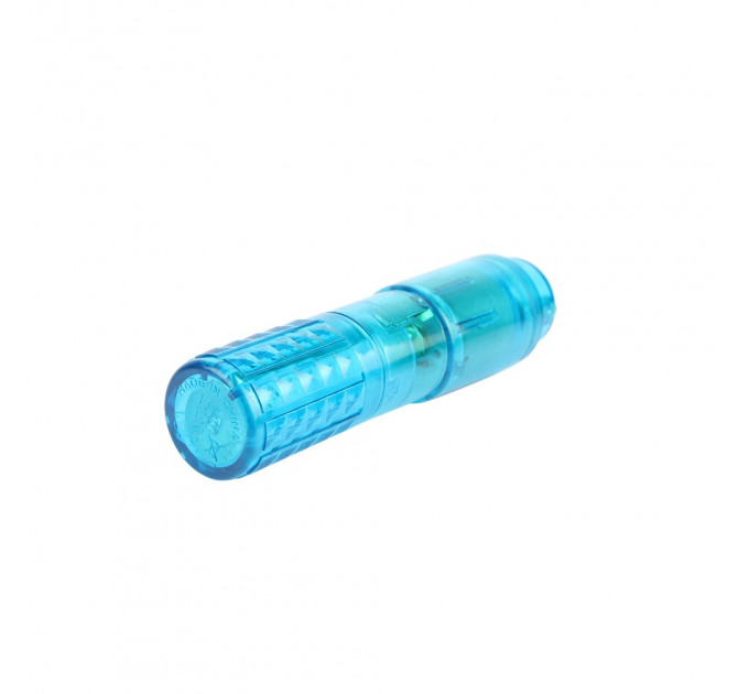 Мини-вибратор со сменными насадками Chisa Basic Luv Theory Ultimate Massager, голубой