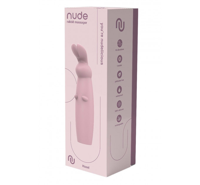 Мини-вибратор в виде кролика Dream Toys Nude, розовый