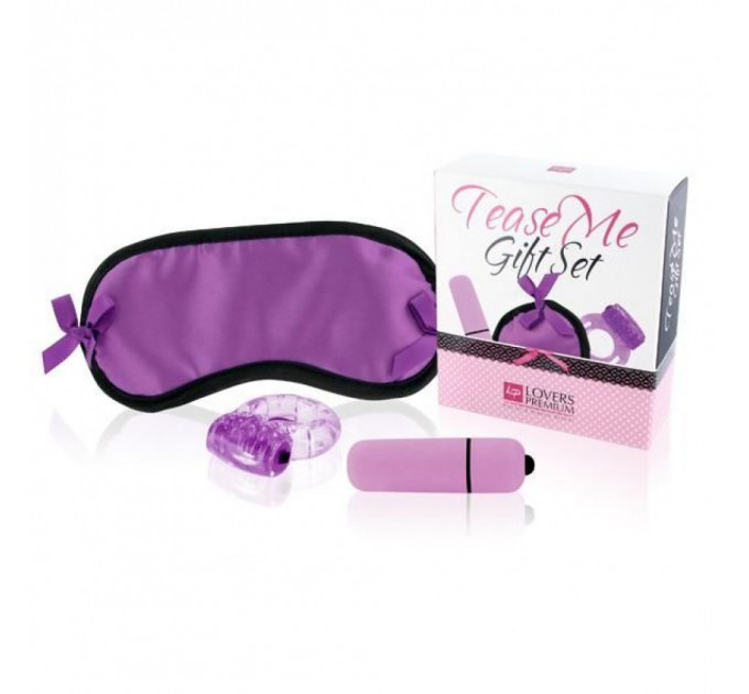 Набор секс игрушек LOVERS PREMIUM Tease Me Gift Set Purple