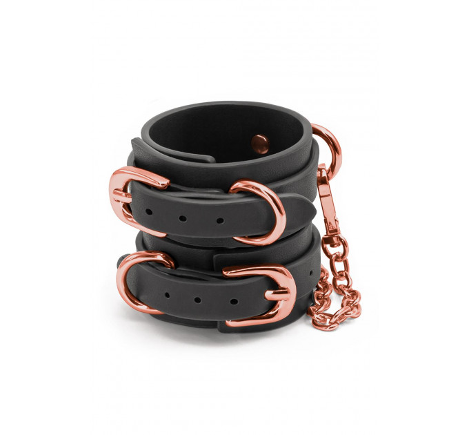 Наручники NS Novelties BONDAGE COUTURE WRIST CUFFS BLACK