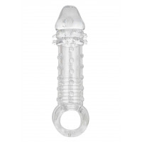 Насадка на пеніс, що подовжує +5 см Ultimate Stud Extender рельєфна, 16 x 4.5 см