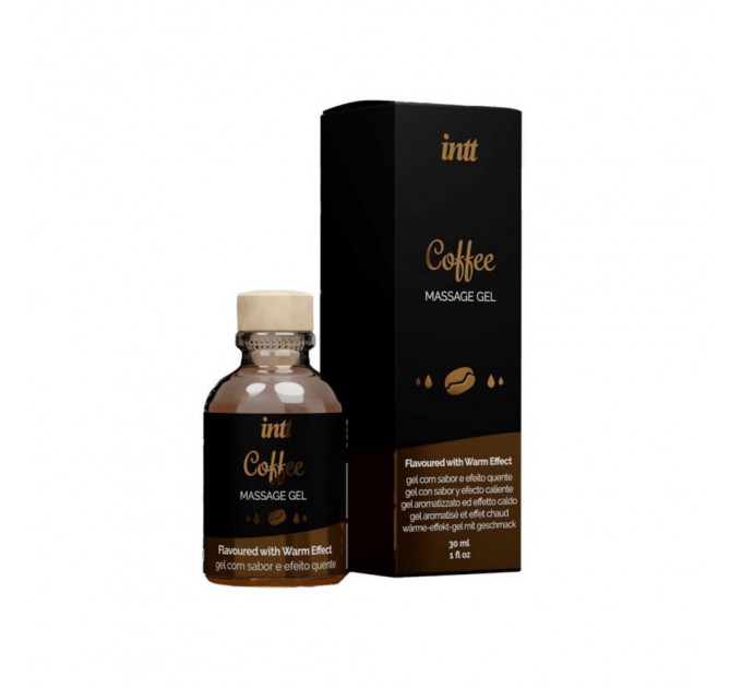 Съедобный массажный гель для интимных зон Intt Coffee (30 мл)