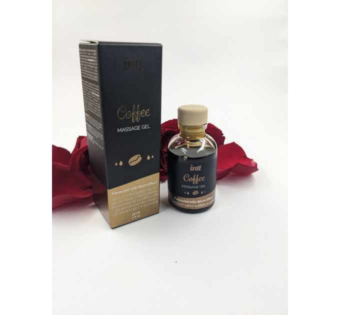 Съедобный массажный гель для интимных зон Intt Coffee (30 мл)