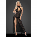 Сексуальное длинное леопардовое платье Noir Handmade F288 Noir Dress long - black - M