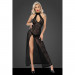 Сексуальное длинное леопардовое платье Noir Handmade F288 Noir Dress long - black - M