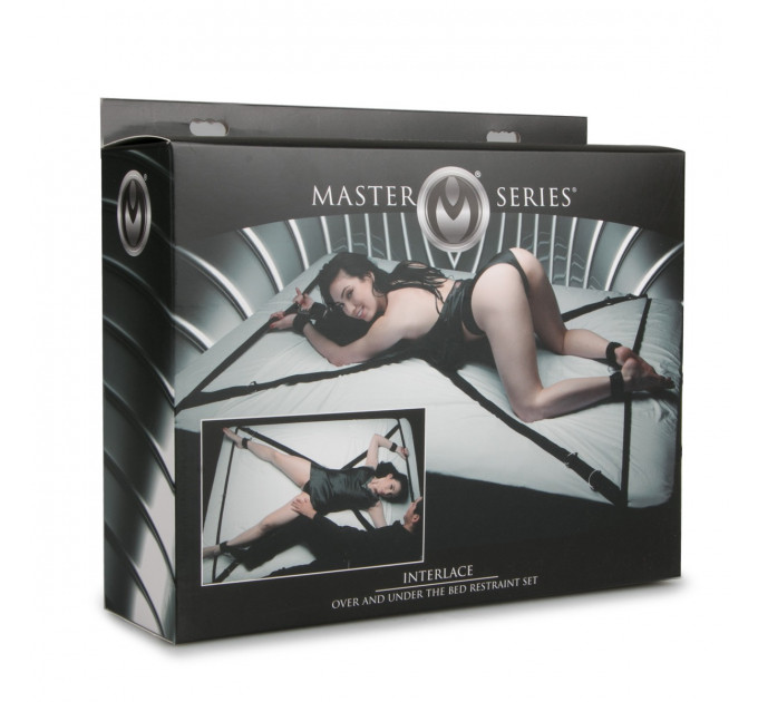 Система фиксации к кровати Master Series Interlace Bed Bondageset
