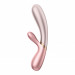 Двойной смарт вибратор с функцией нагрева Satisfyer Hot Lover Pink