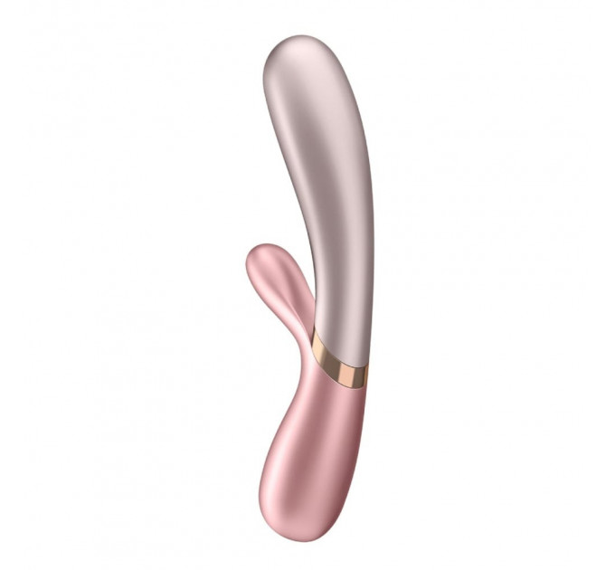 Двойной смарт вибратор с функцией нагрева Satisfyer Hot Lover Pink