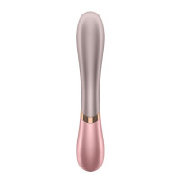 Подвійний смарт вібратор з функцією нагріву Satisfyer Hot Lover рожевий