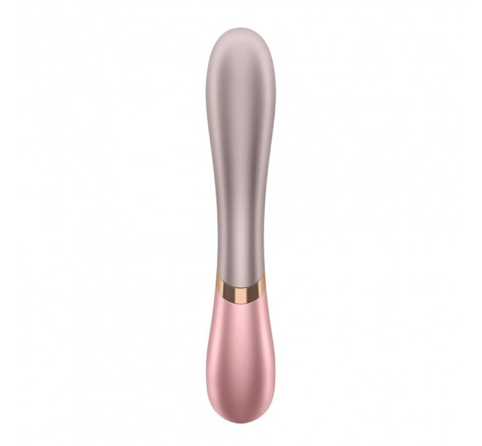 Двойной смарт вибратор с функцией нагрева Satisfyer Hot Lover Pink