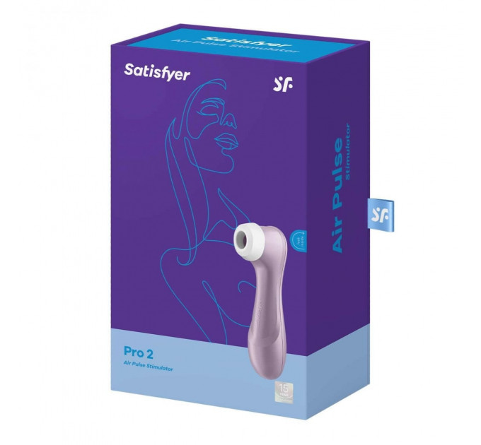 Вакуумный стимулятор клитора Satisfyer Pro 2, сиреневый