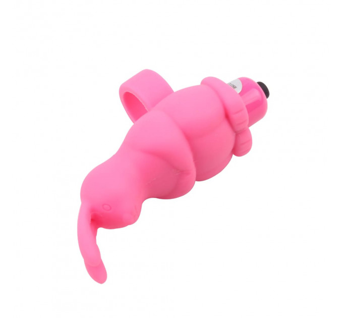 Вибратор для клитора на палец Chisa Mis Sweet Sweetie Rabbit в форме кролика, розовый
