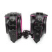 Оковы мягкие Luxury Fetish WRIST CUFF Black&Pink