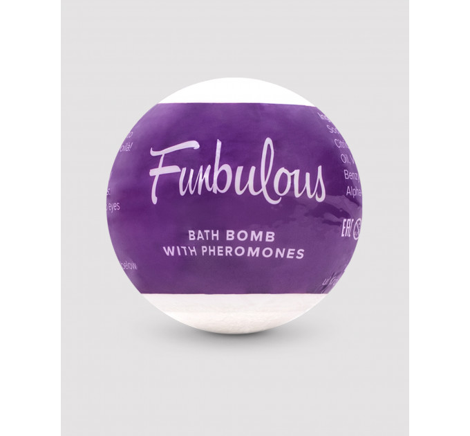 Бомбочка для ванны з феромонами Obsessive Bath bomb with pheromones Fun
