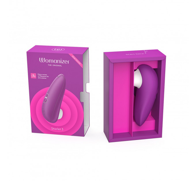 Вакуумный клиторальный стимулятор Womanizer Starlet 3 Violet