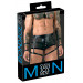 Чоловічі труси з фіксаторами на руки Sven Joy Ment Mens Pants, чорний, S