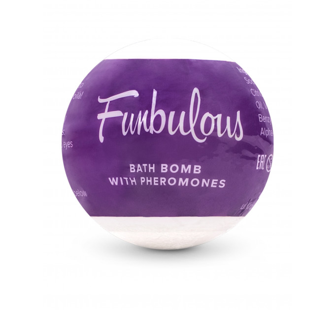 Бомбочка для ванны з феромонами Obsessive Bath bomb with pheromones Fun