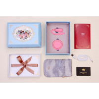 Вібромасажер для пар з функцією управління зі смартфона ZALO Fanfan Set, Rogue Pink