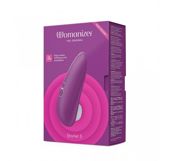 Вакуумный клиторальный стимулятор Womanizer Starlet 3 Violet