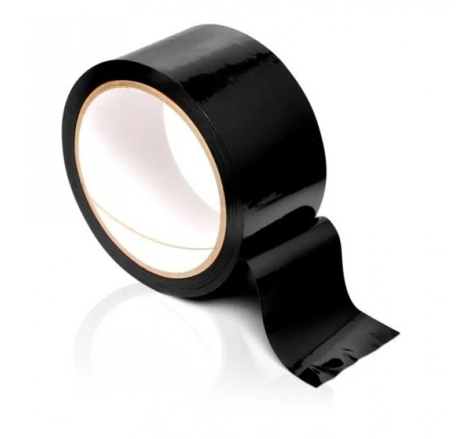 Лента для бондажа BONDAGE RIBBON 5CM/18MTR, BLACK