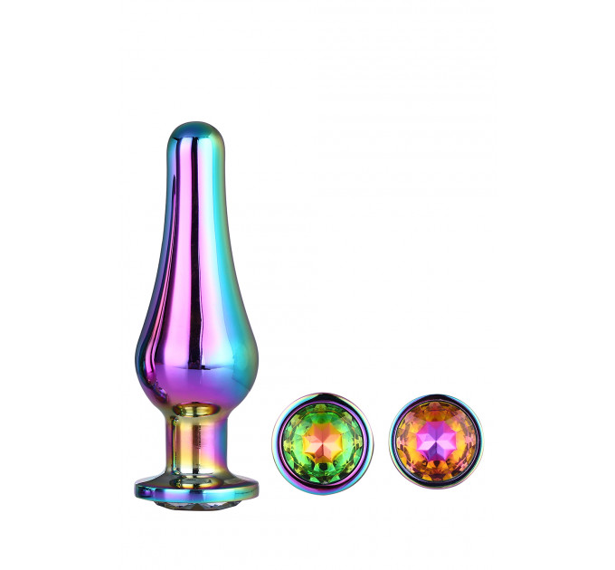 DT21873 Набор анальных пробок конической формы Dream Toys GLEAMING LOVE PLEASURE SET MULTICOLOUR