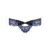 Трусики синие Obsessive AURORIA Panties S/M