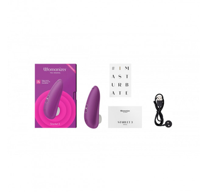 Вакуумный клиторальный стимулятор Womanizer Starlet 3 Violet