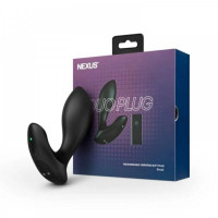 Анальна пробка з вібрацією та дистанційним пультом Nexus Duo Plug чорна, 9.8 х 3.3 см