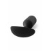 Анальна пробка із зміщеним центром ваги Snug Plug 3 B-Vibe, силіконова, чорна