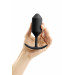 Анальна пробка із зміщеним центром ваги Snug Plug 3 B-Vibe, силіконова, чорна