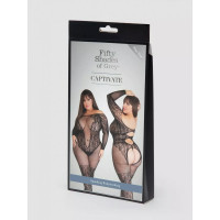 Боді Fifty Shades Of Grey Captivate чорний, розмір Plus Size (EU: 46-52)