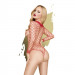 Боди в крупную сетку Penthouse Scandalous red(S-L)