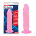 Фаллоимитатор реалистичный Chisa Hi-Rubber Dildo Expansion на присоске, розовый