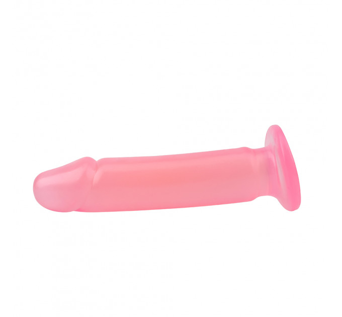 Фаллоимитатор реалистичный Chisa Hi-Rubber Dildo Expansion на присоске, розовый